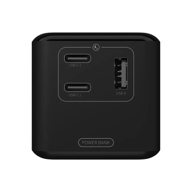 Batería externa BLOW AIR99.9 27000mAh PD 140W LCD — 2× USB‑C, 1× USB‑A, 27000 mAh, 140 W total