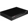 Edimax Pro GS-5208PLG V2 - V2 - Switch - Smart - 8 x 10/100/1000 (PoE+) + 2 x 1000Base-X SFP - montaje en rack - PoE+ (160 W)