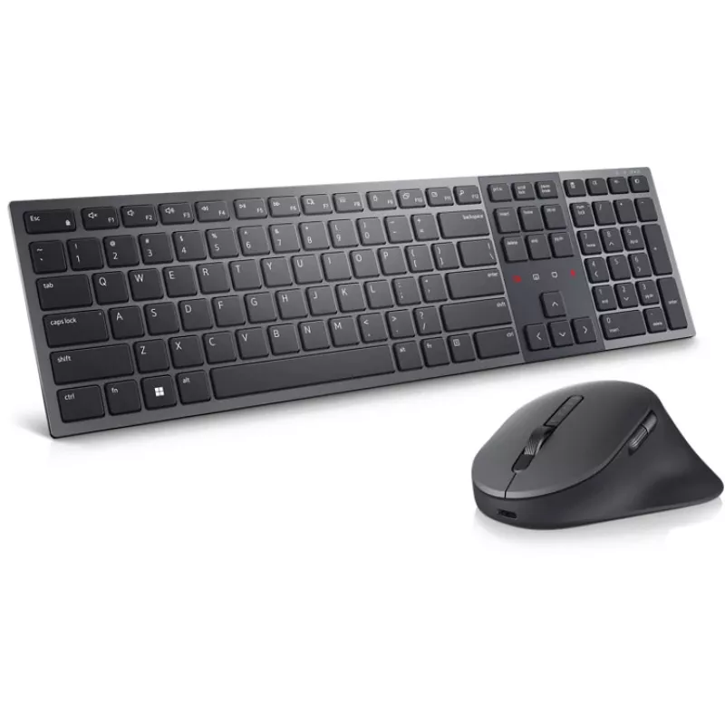 Teclado y ratón Dell Premier Collaboration KM900 | Conjunto de teclado y ratón | Inalámbrico | LT | Grafito | USB-A | Conexión inalámbrica