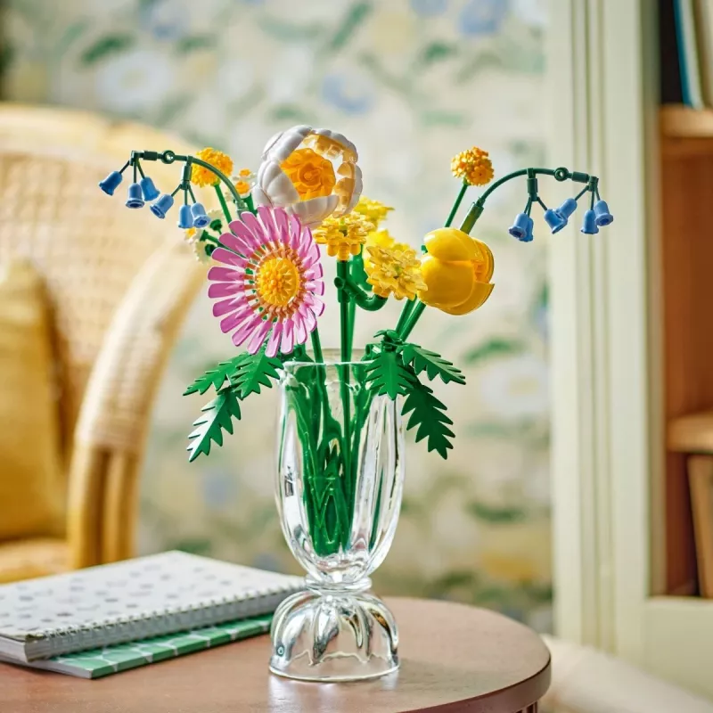 LEGO ICONS 10347 The Botanical Collection - Pequeño ramo de flores soleado