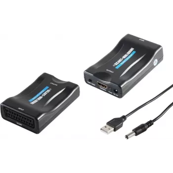 Convertidor SCART a HDMI ShiverPeaks 05-07001, resolución de hasta 1080p