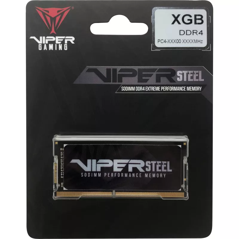 SO-DIMM 32 GB DDR4-2400, memoria gris, PVS432G240C5S, Viper Steel, INTEL XMP