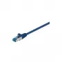 Cable de conexión Goobay Wentronic CAT 6a, S/FTP (PiMF), azul, 30 m – LSZH libre de halógenos, cobre (94911)