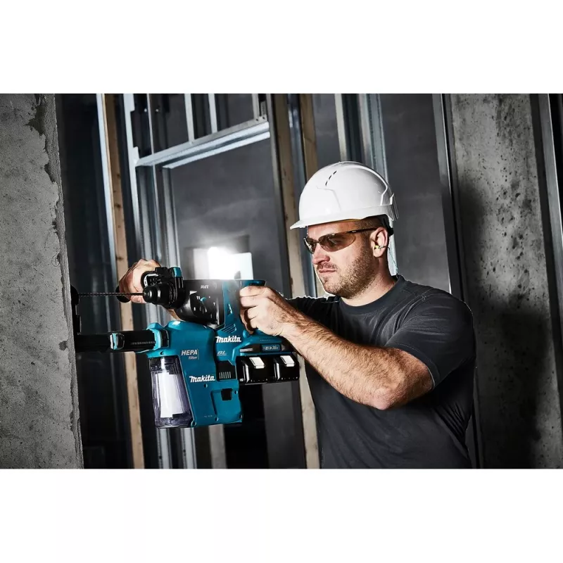 Makita DHR280ZJ - Martillo perforador - batería - 3 modos - SDS-plus - 2,8 julios - sin batería - 36 V
