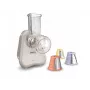 Cortador eléctrico de verduras Tefal Fresh Express DN853BE0 — 150 W, 3 discos intercambiables, 1 velocidad, crema