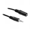 Cable de audio DeLOCK 84002 3 m 3,5 mm negro