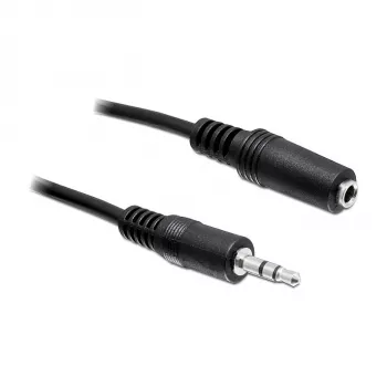 Cable de audio DeLOCK 84002 3 m 3,5 mm negro