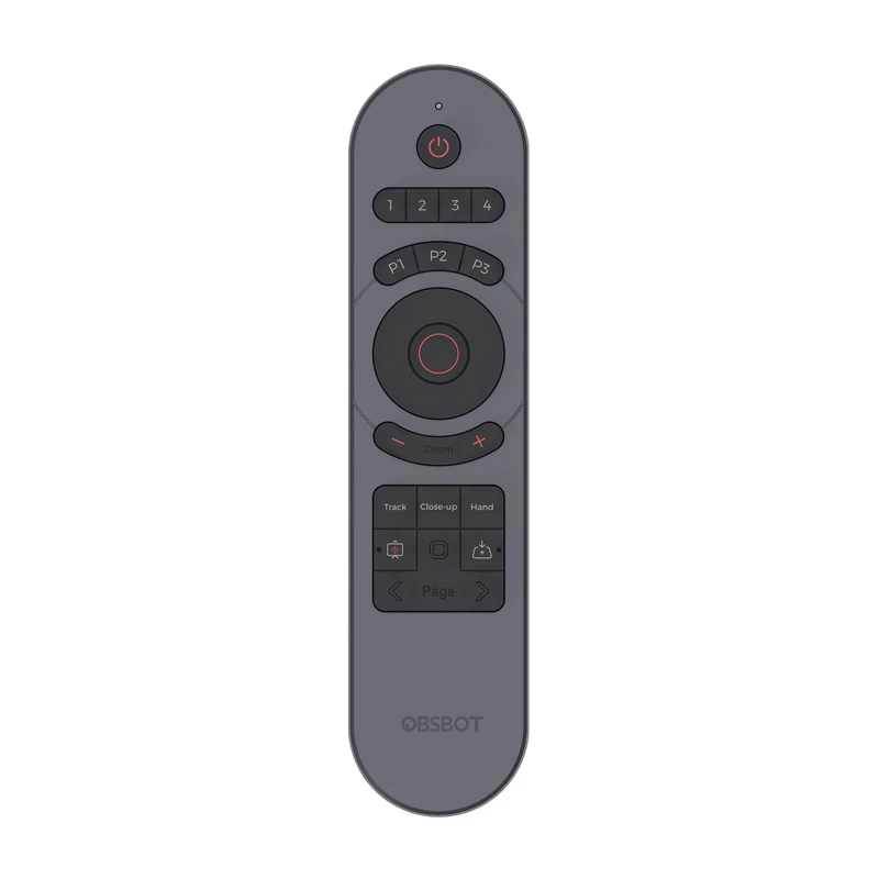 OBSBOT Tiny Smart Remote 2 ORB-2209-CT mando a distancia para OBSBOT Tiny 2, negro