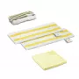 Kärcher 2.863-346.0 - Bayeta de suelo - blanco - amarillo - tela - Kärcher SC 2 Deluxe - SC 2 EasyFix - SC 3 EasyFix - SC 4 Deluxe - SC 4 EasyFix - SC 4 EasyFix - Iron SC... - 345 mm - 11