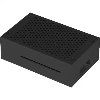 Carcasa de aluminio para Raspberry Pi 4 B de JYT, modelo RB-AlucaseP4+01B, acabado negro