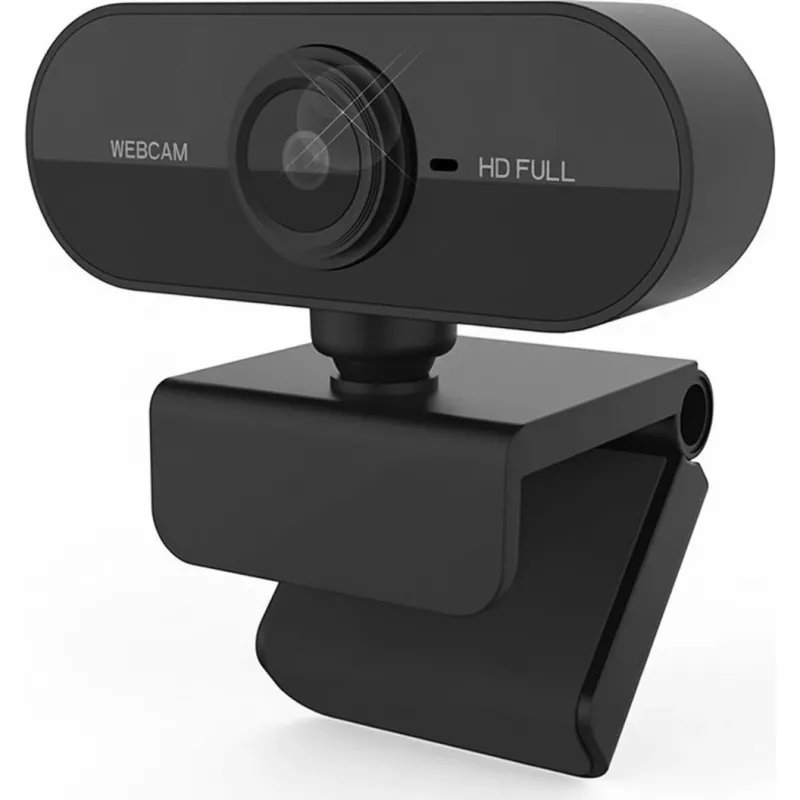 Webcam Full HD BC Master BC-W1 con sensor CMOS de 1/2,7 negra