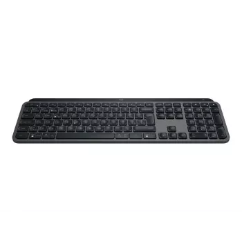 Teclado Logitech MX Keys S RF Wireless + Bluetooth QWERTZ Swiss grafito (920-011571)