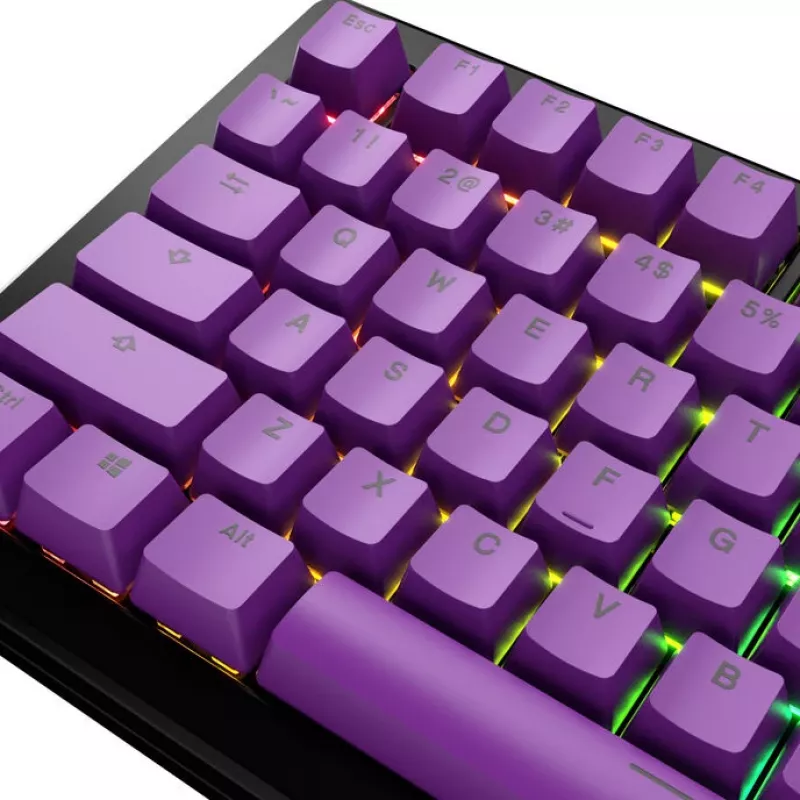 Teclas GLORIOUS GPBT Basics distribución ANSI set de teclas PBT, PBT duradero, distribución ANSI