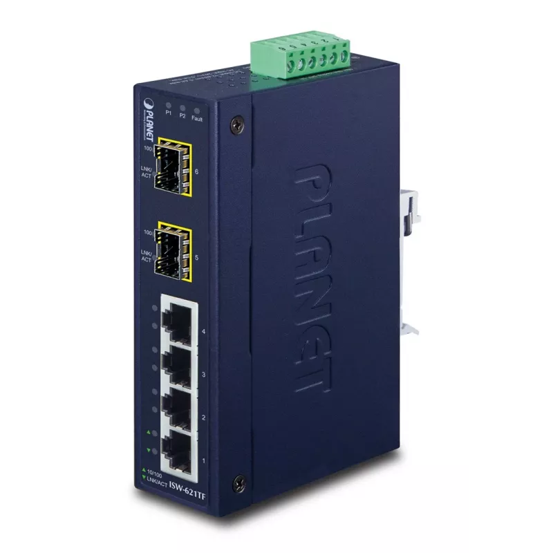 Switch no gestionado PLANET ISW-621TF