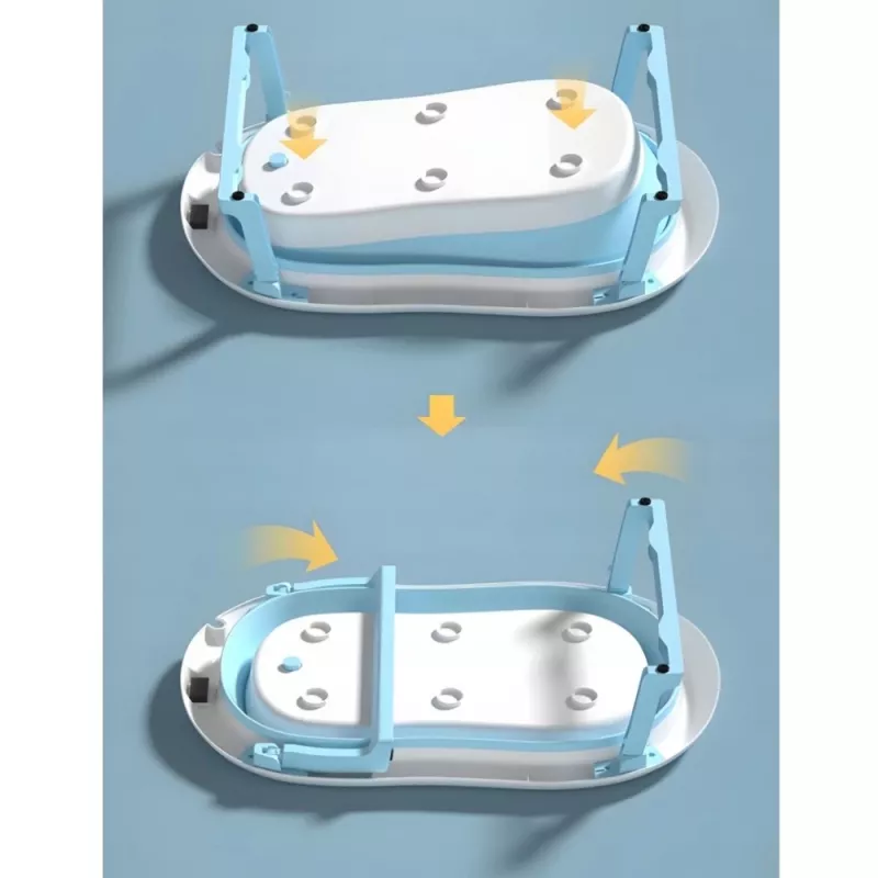 Bañera infantil Extralink EX.20994 Azul con termómetro LED integrado