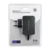 Qoltec 51033 adaptador de corriente para ultrabooks HP, 45 W, 19,5 V, 2,31 A, 4,5x3,0 mm + pin, para interior, negro