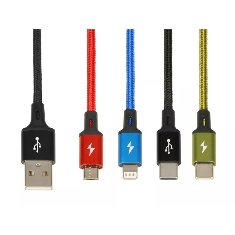 Cable de carga universal 4 en 1 I-BOX USB IKUM4W1
