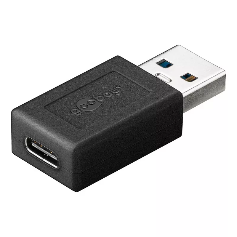 Goobay 45400 USB 3.2 1st Gen Adaptador USB-A macho a USB-C hembra Su