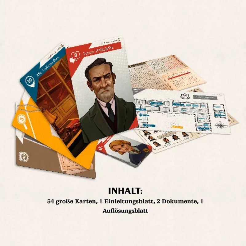 Suspects: Shakespeares Tears, juego de cartas