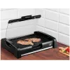 Lafe GRL-003 grill eléctrico de contacto con tapa, 1650 W