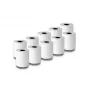 Rollo térmico QOLTEC 51900 – 57 x 27 mm, 55 g/m², sin BPA, 10 uds.