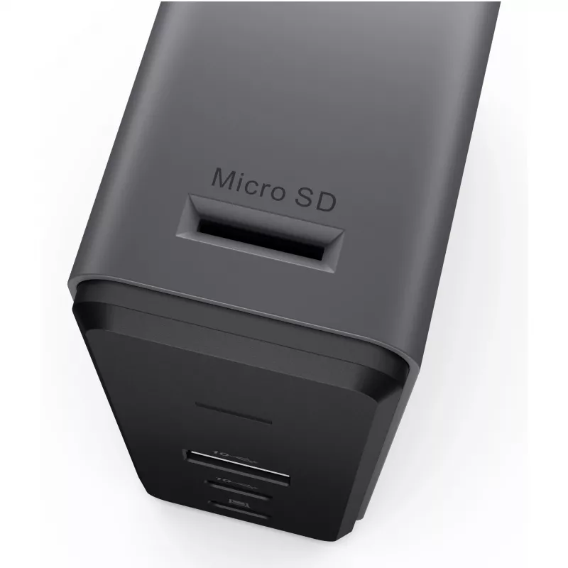 Lenovo X9 Charging GaN Dock con cable USB 3.2 Gen 2 (3.1 Gen 2) Type-C Gris