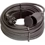 Cable alargador AS Schwabe 60335 — 16 A, 15 m, negro