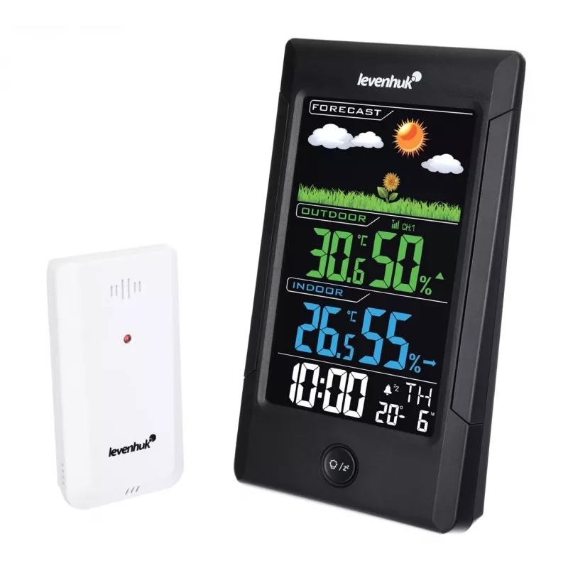 Levenhuk Weezer Teo TH40 termómetro ambiental electrónico interior/exterior negro