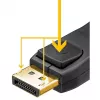 Cable DisplayPort Goobay 74755 1 m negro