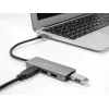 DeLOCK 63171 Hub USB 3.2 Gen 1 Type-A 5000 Mbit/s Gris