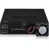 Adaptador para bahía de unidad icy dock MB092VK-B para 2 SSD NVMe U.2 / U.3 de 6,3 cm en bahía de 3,5 pulgadas (negro)