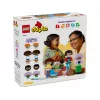 Juguete de construcción LEGO DUPLO 10423 surtido de personas para construir, 71 piezas, a partir de 3 años, figuras de 260 mm de altura