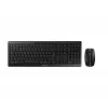 CHERRY Stream Desktop Teclado Ratón incluido Oficina RF Wireless AZERTY Francés Negro