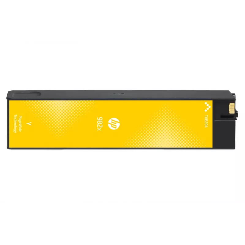 Cartucho PageWide original HP 982X alta capacidad Amarillo, Amarillo, 1 unidad, 16000 páginas