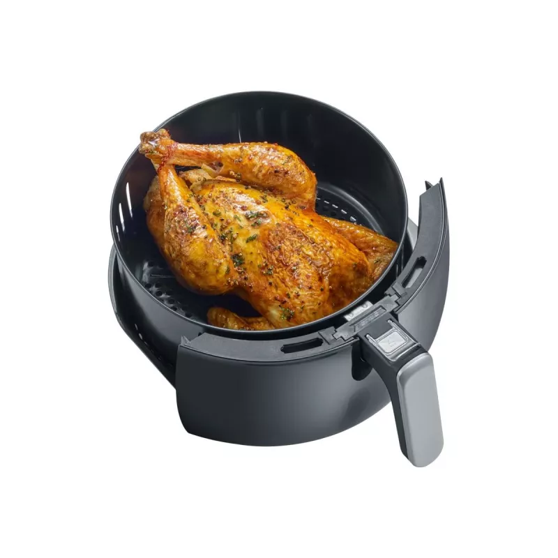 Freidora de aire FR 2445 XXL (negro/plata, 2.000 vatios, cesta 5 L)