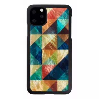 Funda para smartphone iKins para iPhone 11 Pro Max — Mosaic Negro funda protectora