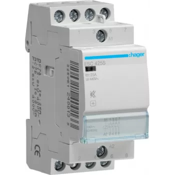 Contactor ESC425S 25A 4S 230V sin zumbido (ESC425S)