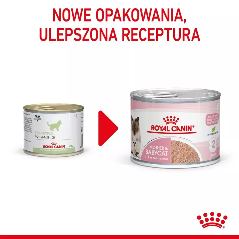 Royal Canin BABYCAT INSTINCTIVE - Comida húmeda para gatos - 195 g
