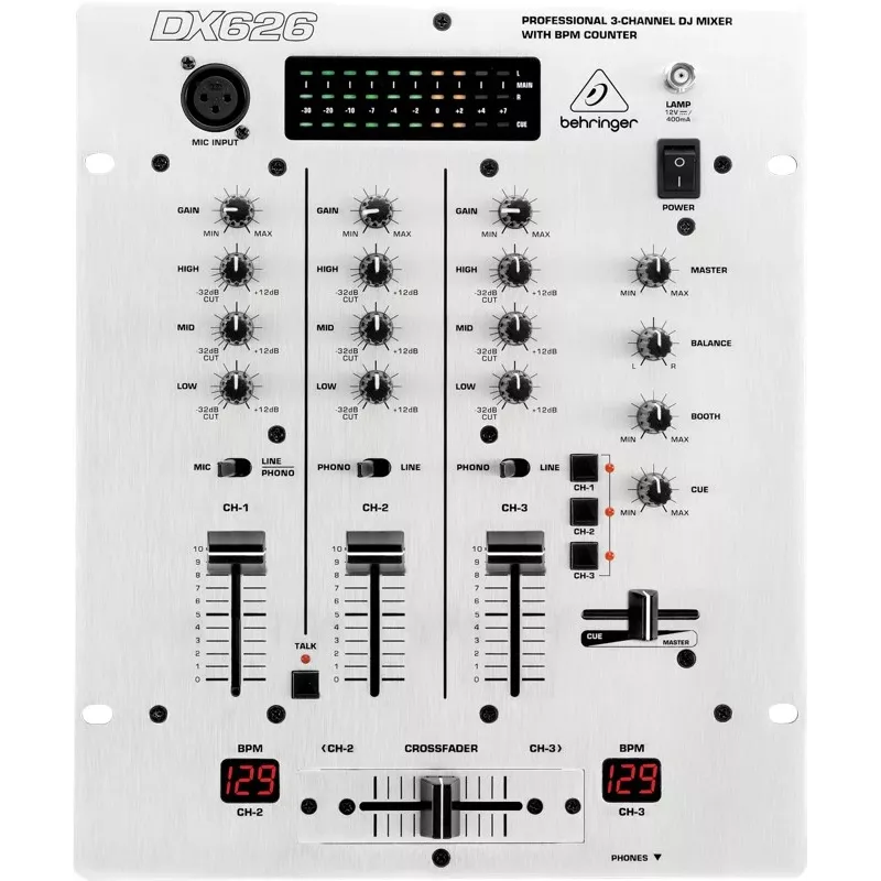 Mesa de mezclas DJ Behringer DX626