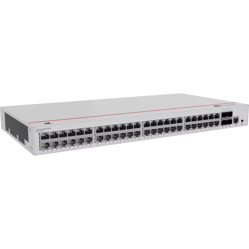 HUAWEI eKit S220 Series S220-48P4X gestionado L2 Gigabit Ethernet (10/100/1000) Power over Ethernet (PoE) 1U gris