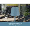 Beper P207ILI200 lámpara de mesa LED recargable, interruptor táctil, regulable, azul pizarra