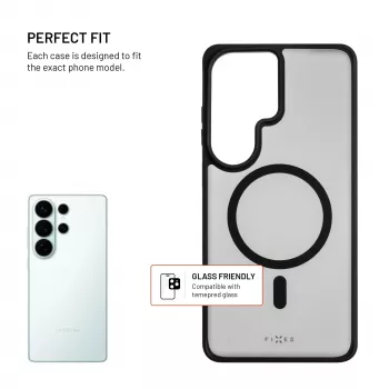 Fixed MagMisty | Funda trasera | Samsung | Galaxy S26 Ultra | Policarbonato/TPU | Negro