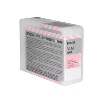 Epson Singlepack Vivid Light Magenta T580B00, Vivid light Magenta, tinta pigmentada, 80 ml, 1 ud.