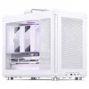 Caja de PC Jonsbo C6 MAX, caja mini, Micro-ATX, cristal templado - blanca