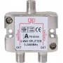Distribuidor SAT de 2 vías ShiverPeaks BASIC-S 5–2400 MHz con paso de DC