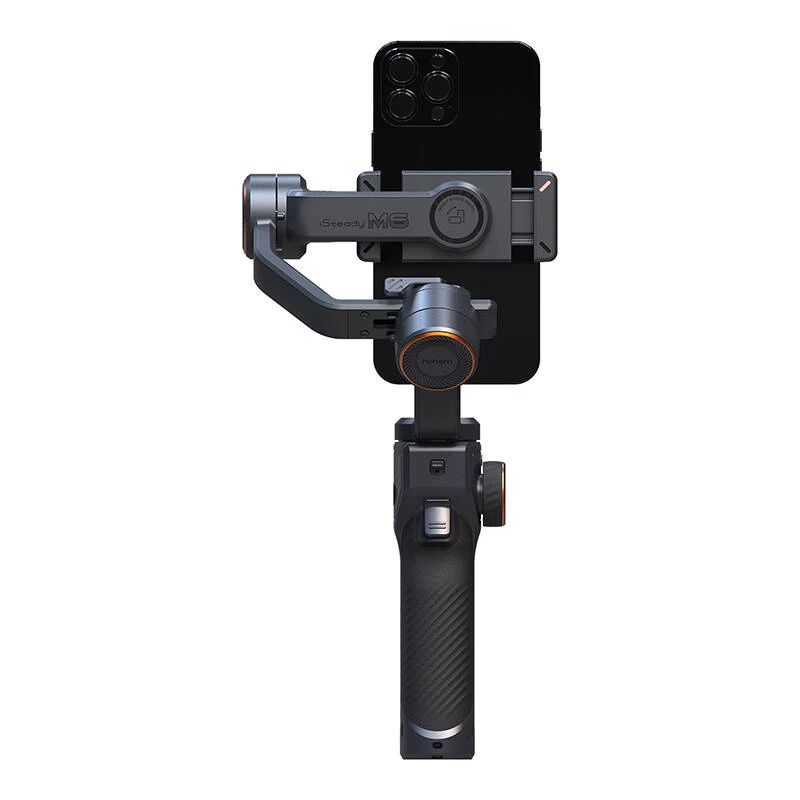 Estabilizador de cámara para smartphone Hohem iSteady M6 Kit negro 2600 mAh