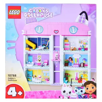 Juguete de construcción LEGO Gabby's Dollhouse set 10788 — 498 piezas, 3 minifiguras, para niños a partir de 4 años