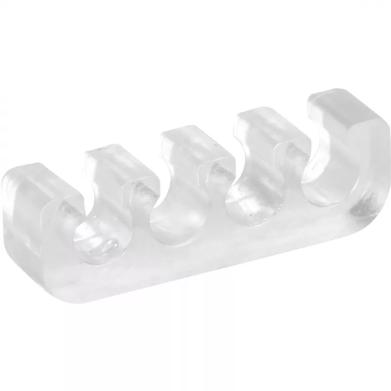SilverStone SST-PP09, kit de peines para cables, transparente