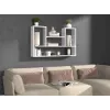 BILBAO 4P Estante colgante 100x16x60 cm, Blanco
