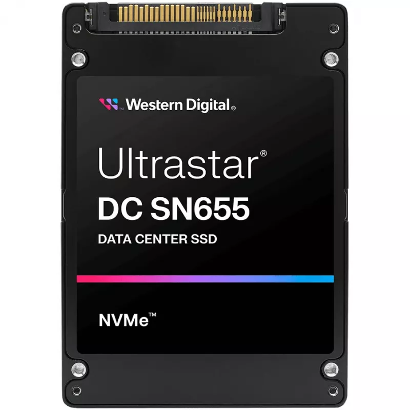 Western Digital Ultrastar DC SN655 15,3 TB PCI Express 4.0 NVMe TLC 3D NAND SE (0TS2460)